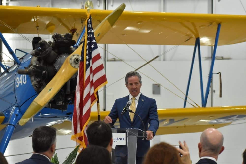 Acting Comptroller Hancock says AllianceTexas accounted for $834.6 million in trade in 2024