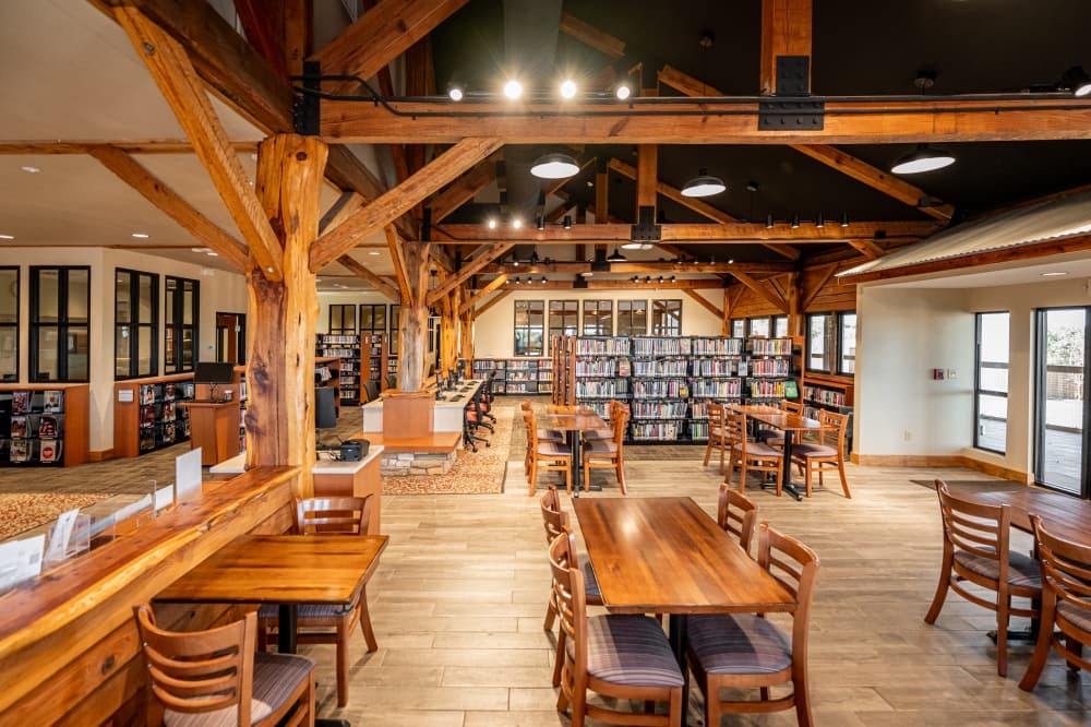 Lake Travis Community Library West selected for American Libraries design showcase