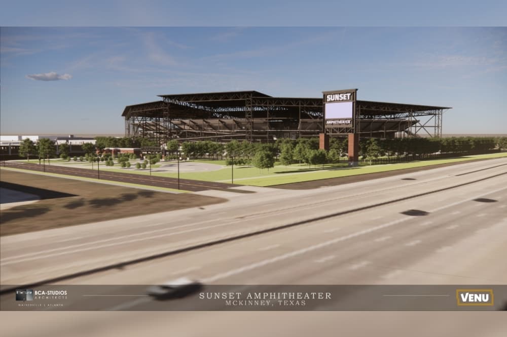 VENU officials share new renderings, technology details for McKinney Sunset Amphitheater