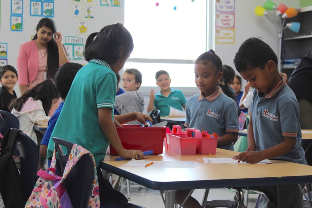 Students participate in activities