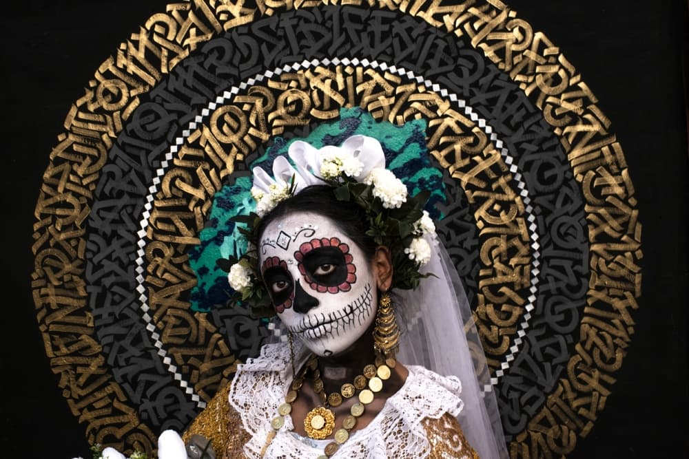 An image of one of the subjects in Greg Davis's photography. 