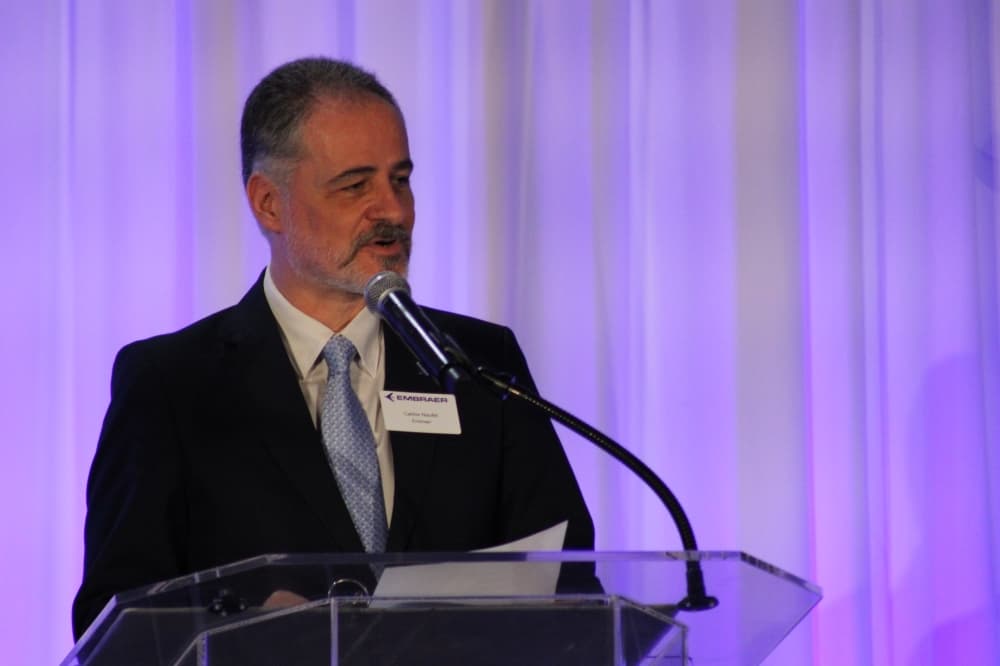 Embraer breaks ground on second commercial airline maintenance facility at Perot Field