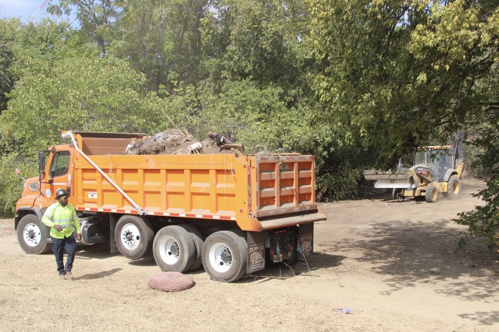 Austin encampment clearing