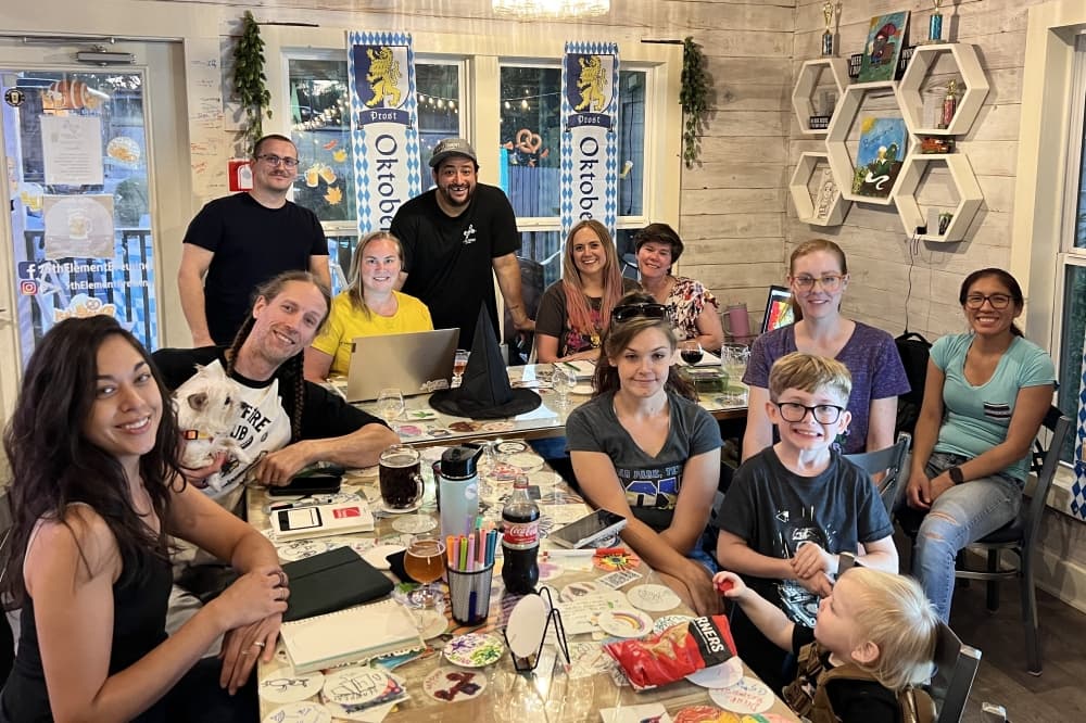 5th Element Brewing is closed to the public three days out of the week. One day is dedicated to hosting community events for people to connect over their common hobbies and passions, Brune said. (Courtesy 5th Element Brewing)
