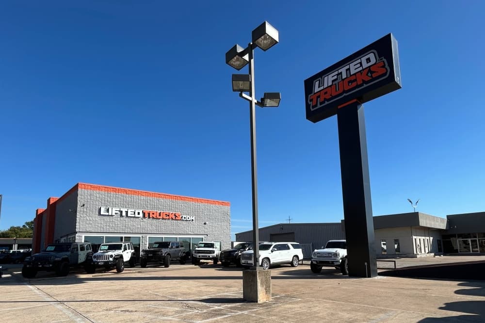 Lifted Trucks set to demolish building, expanding parking spaces at McKinney dealership