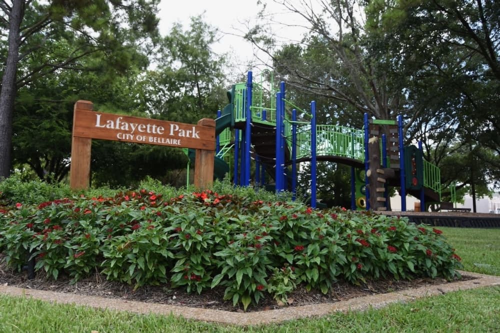 Bellaire officials announce ribbon-cutting ceremony for new playground at Lafayette Park