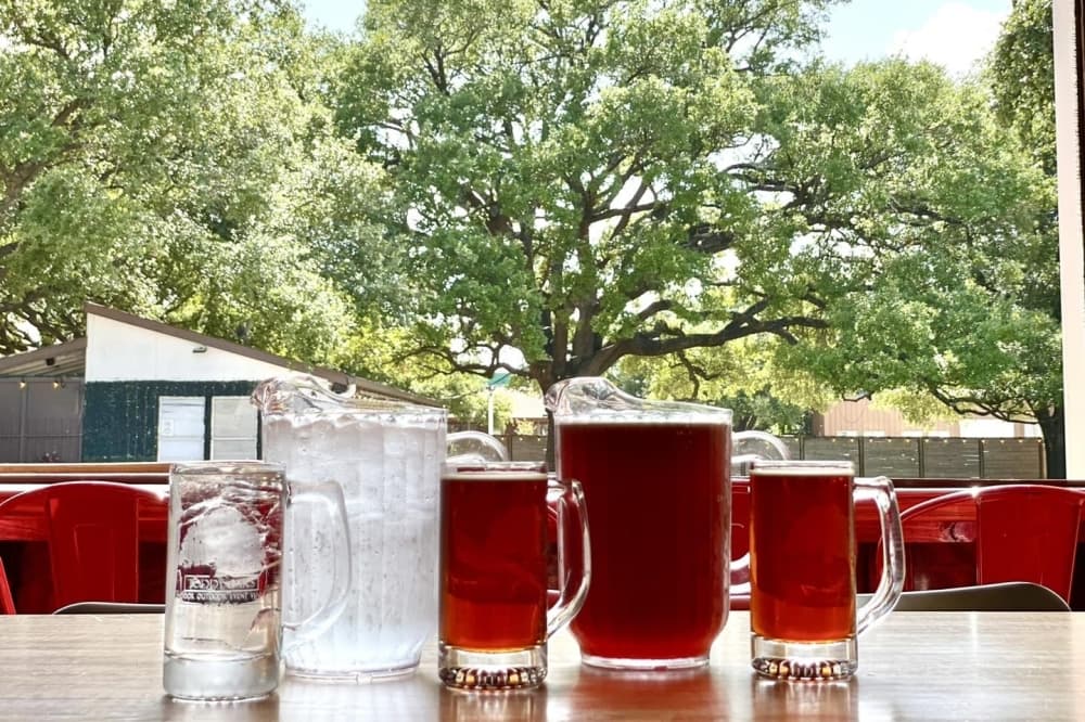 The brewery was inspired by the Texas Hill Country and offers a selection of 12 beers at all times. (Courtesy Toddy Oaks Brewery)