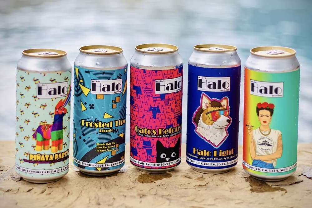 Along with unique beer, customers can often enjoy local food vendors at Project Halo Brewing and special events such as “Pilates and Beer.” (Courtesy Project Halo Brewing)