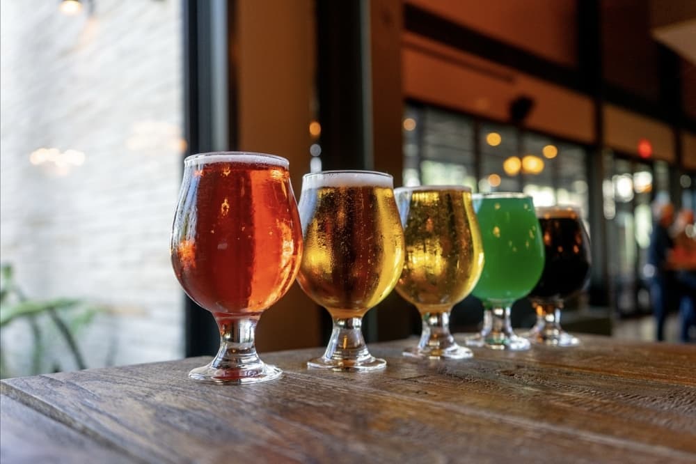 Katy Beer Garden is both kid-friendly and dog-friendly, and broadcasts most sporting events on TVs. (Courtesy Katy Beer Garden)
