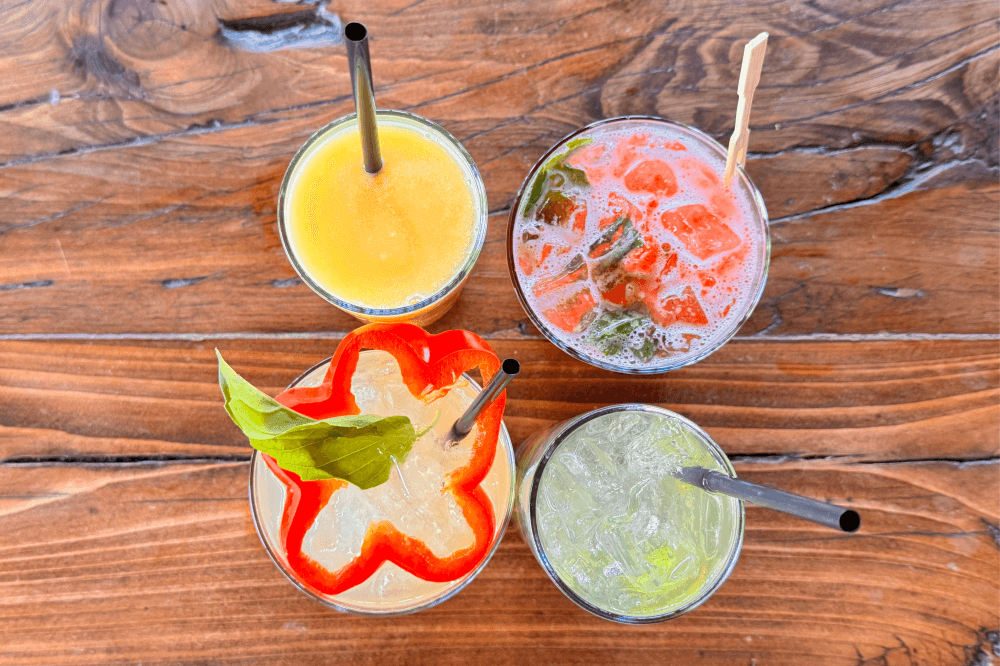 Houston bar and Latin restaurant Under the Volcano offering lunch specials, private parties, and award-winning cocktails on a vibrant patio.