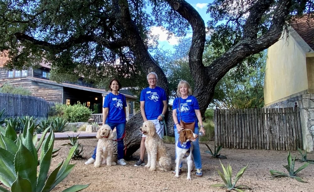 The nonprofit has locations in both Austin and Houston. (Courtesy Therapy Pet Pals of Texas)