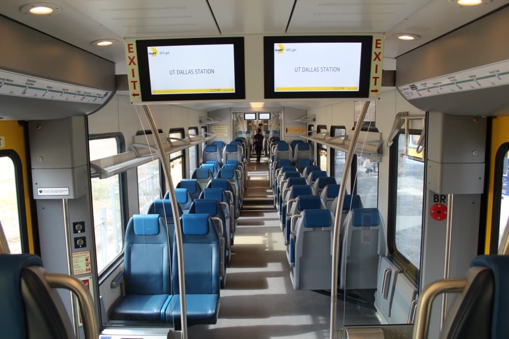 Community members were given the opportunity to tour Silver Line trains Oct. 23. (Michael Crouchley/Community Impact)