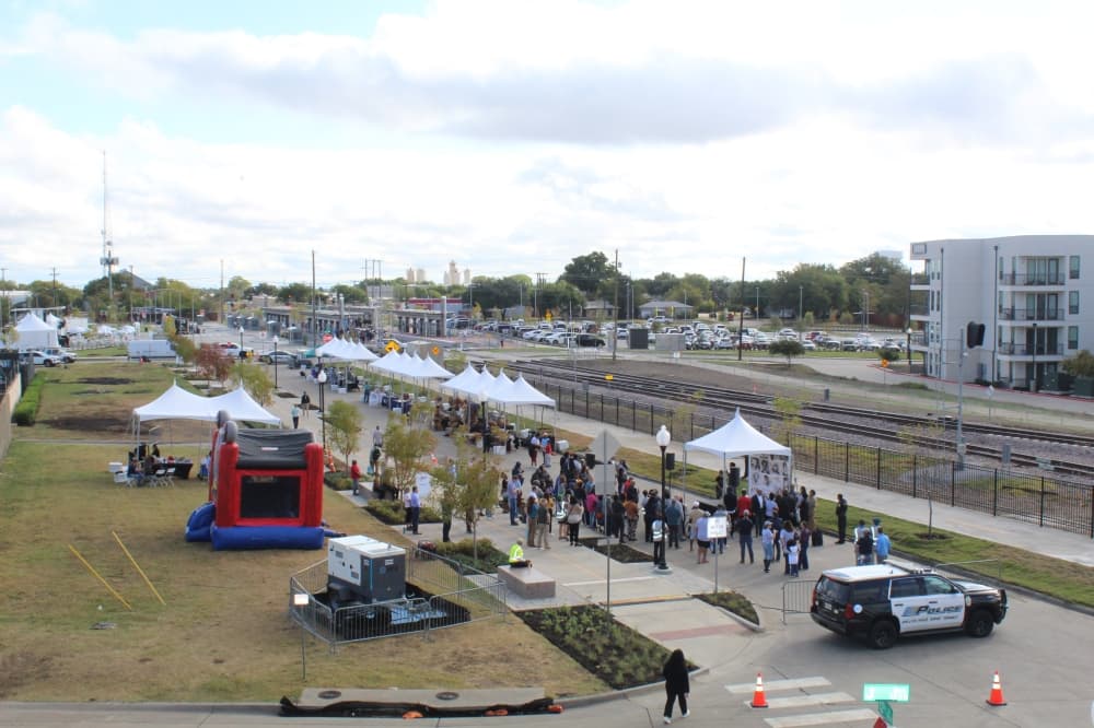 Grand opening celebrations were held at all 10 Silver Line stations. (Michael Crouchley/Community Impact)