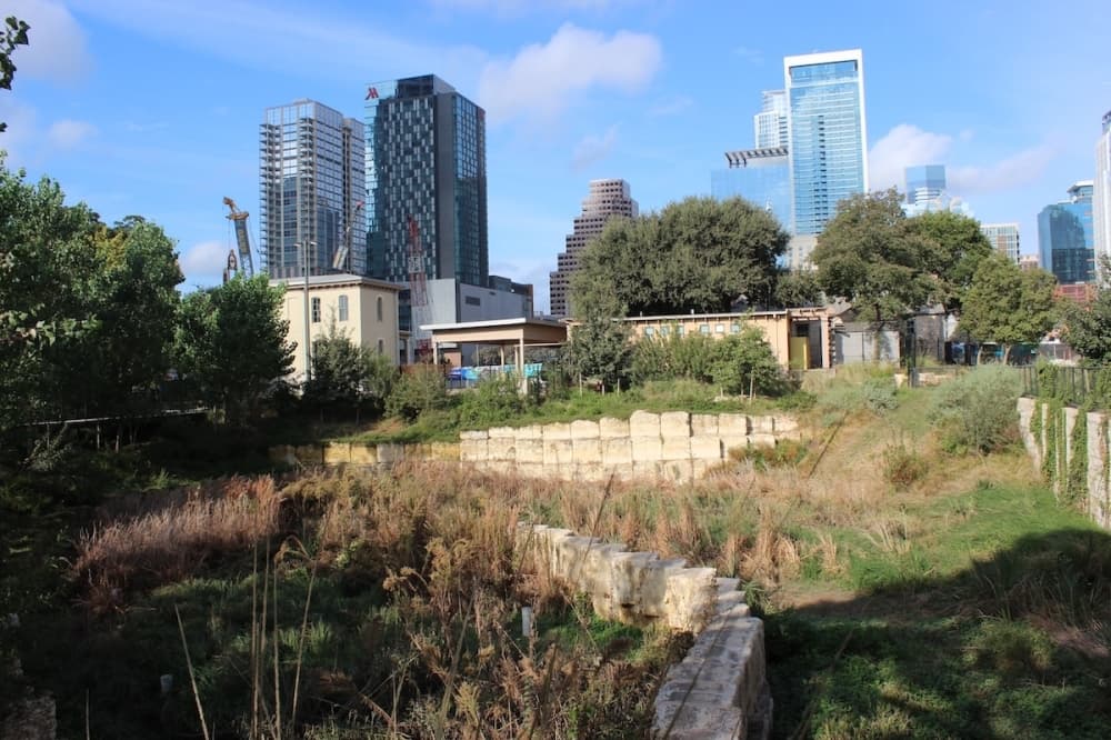 Austin leaders celebrate completion of biofiltration pond, marking milestone for Waterloo Greenway