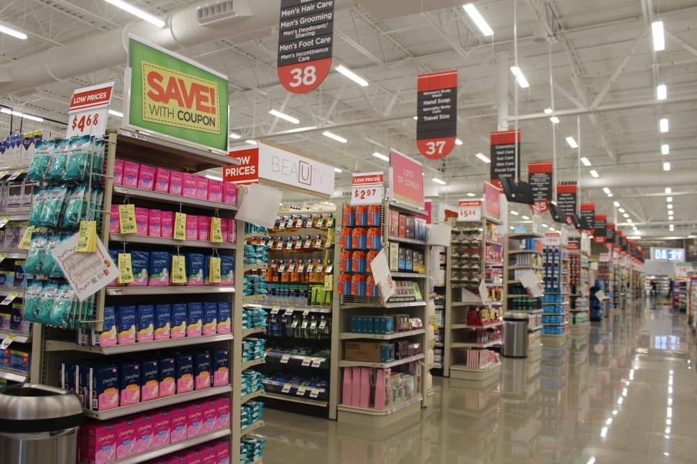 inside of a grocery store