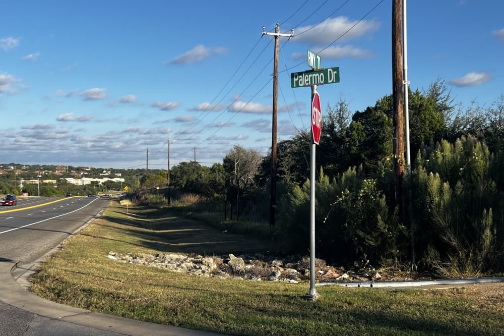 palermo drive street sign 