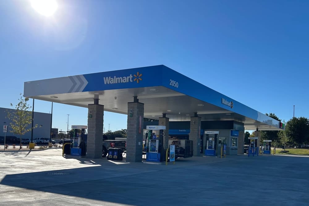 Walmart debuts 16-pump gas station at East McKinney store