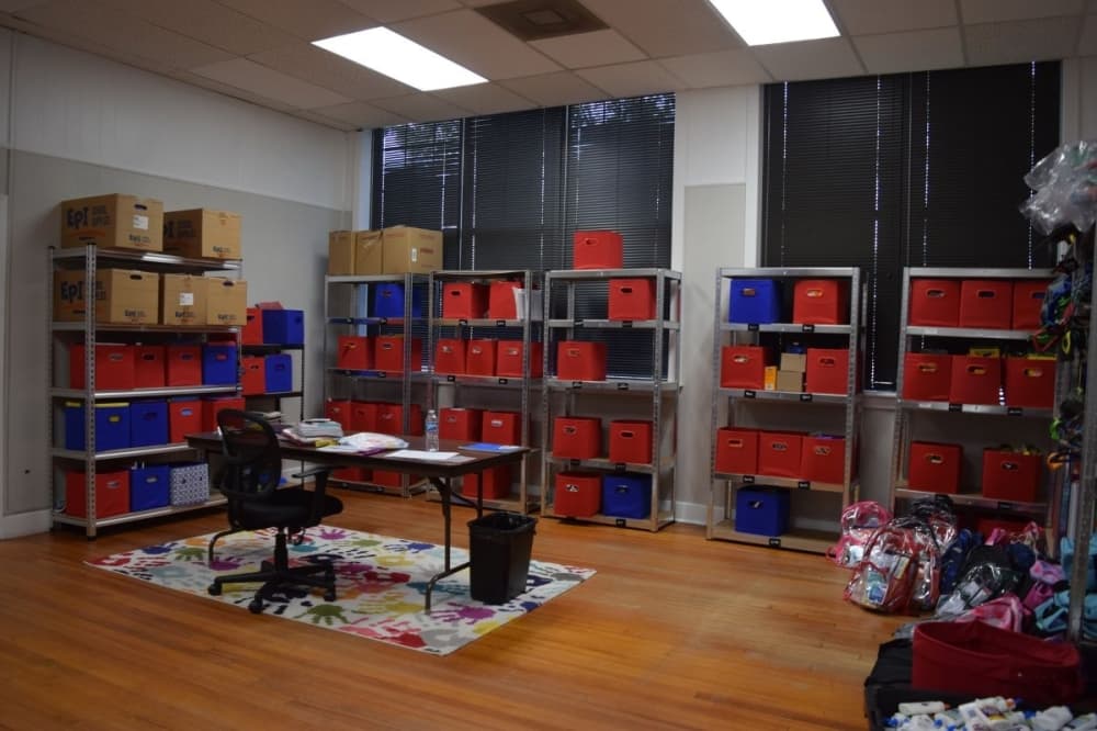 WISD's Wildkat Resource Center is located in what was once the first Willis High School. (Courtesy Willis ISD)
