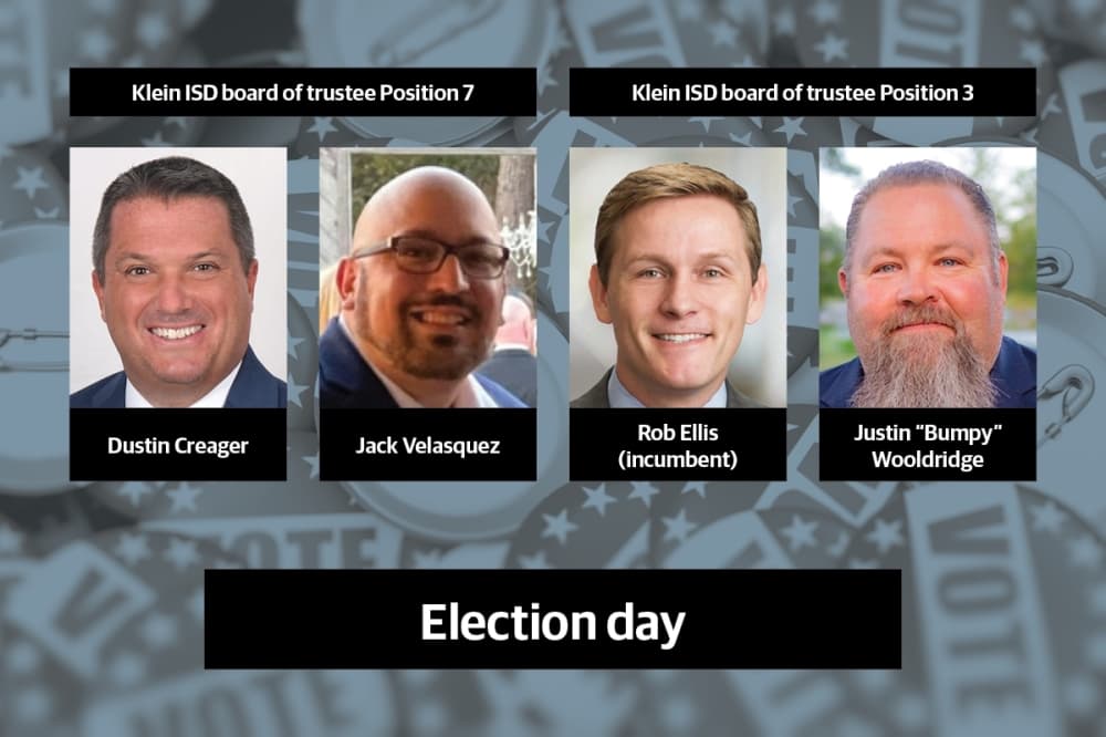 Check out voting results for Klein ISD trustee positions 3 and 7 trustee races