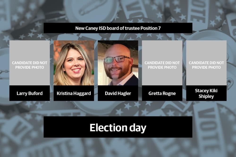 Headshots of candidates 