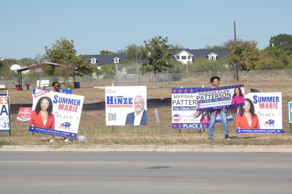 Unofficial results: Patterson and Fishback head to runoff for Cibolo City Council, Place 3
