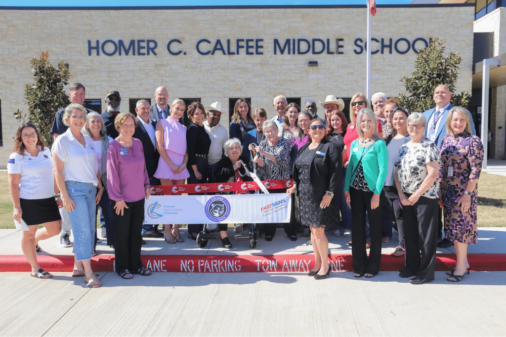 Willis ISD hosts dedication for Calfee Middle School