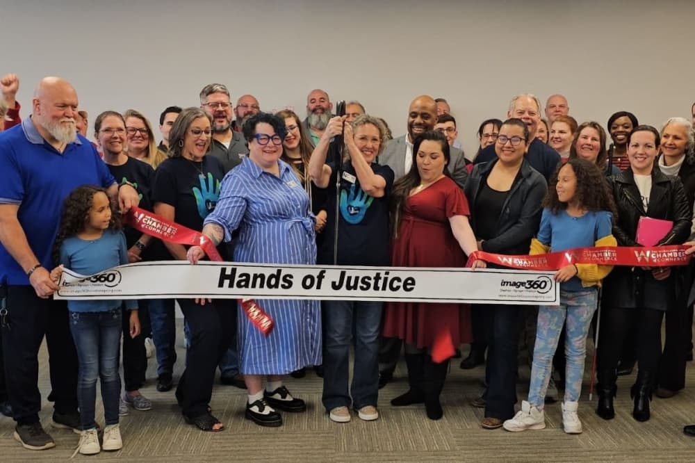 Hands of Justice strives to provide economic empowerment to human trafficking survivors through awareness, outreach, survivor scholarships, survivor-led and trauma-informed support groups, counseling, advocacy, and more. (Courtesy Hands of Justice)