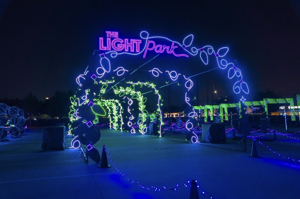 The Light Park is pet-friendly and open seven days a week during the season. (Courtesy The Light Park)