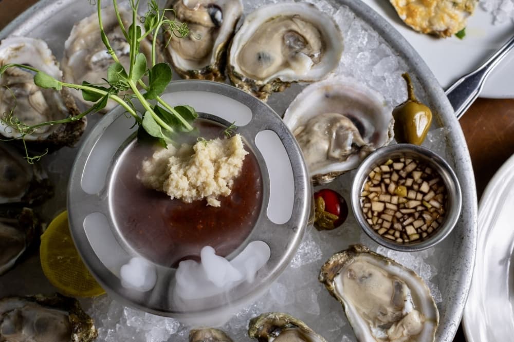 table of food