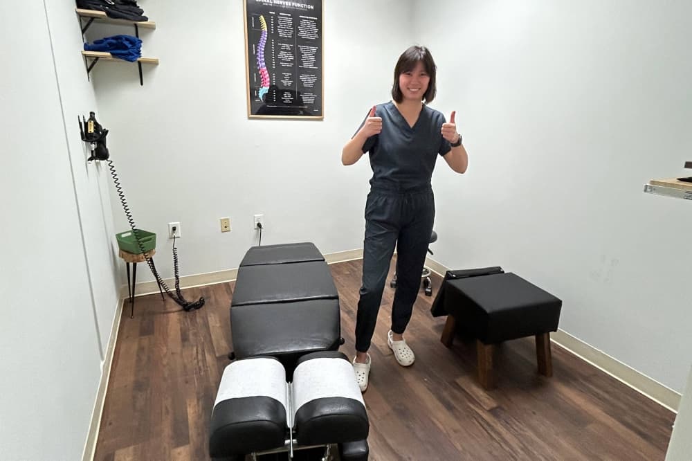 Chiropractor Dr. Emily Wei opened Star Chiro in Richardson in October. (Karen Chaney/Community Impact)