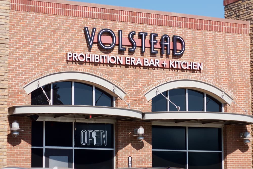 Volstead opened in July 2024, Restaurant Ventures Unlimited President Dave Coussirat said. (Adam Doe/Community Impact)