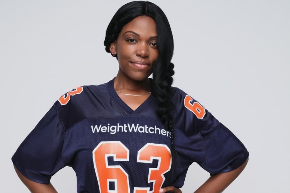 A photo of a Weight Watchers official campaign