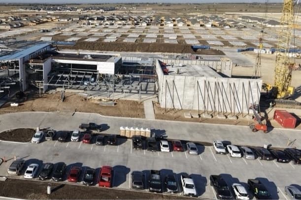 Construction advances for Romer Elementary in Fort Worth