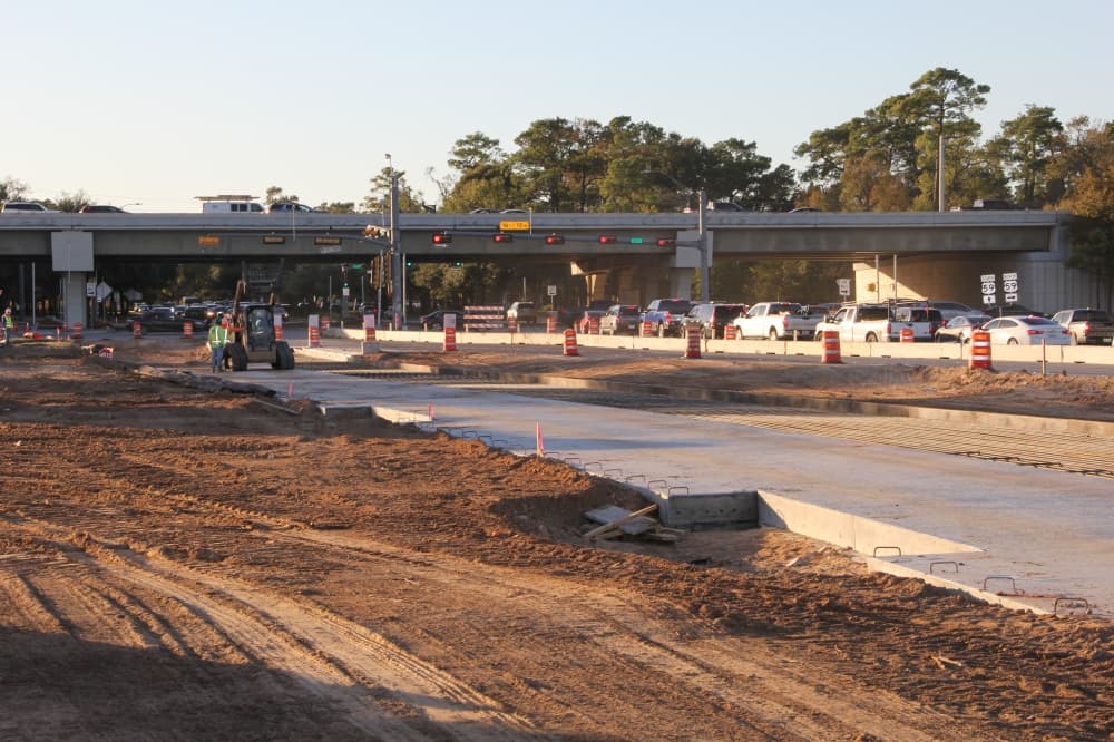 Traffic shifts implemented as work continues on Northpark Drive in Kingwood