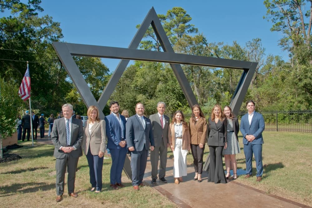 Shalom Baruch in Humble becomes home to 1st permanent Oct. 7 monument in North America