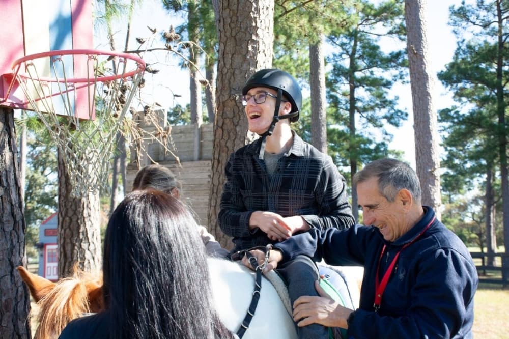 Inspiration Ranch offers therapeutic riding and equine-assisted services for people with physical, emotional and social disabilities. (Courtesy Inspiration Ranch)