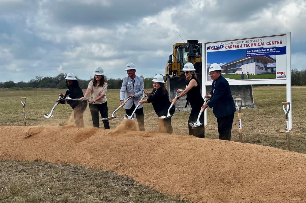 Career, technical education center breaks ground in Pflugerville
