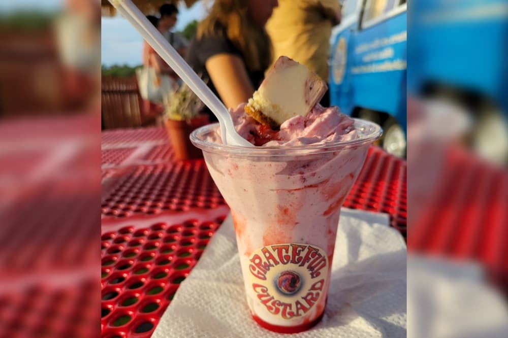 Grateful Custard now serving buffalo milk ice cream off Hamilton Pool Road 