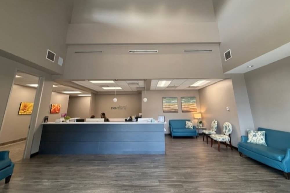 inside of a clinic waiting room