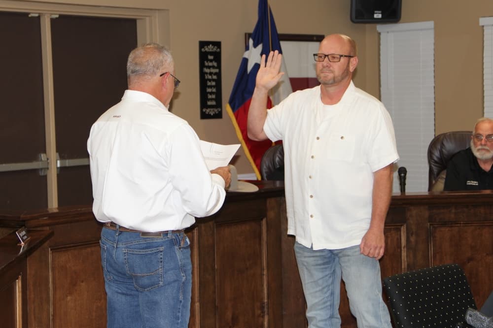 2 new members, 1 incumbent sworn into Roman Forest City Council