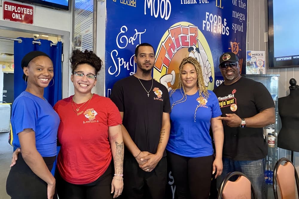 Local couple team up to serve loaded spuds and more at TaterQue in Pflugerville