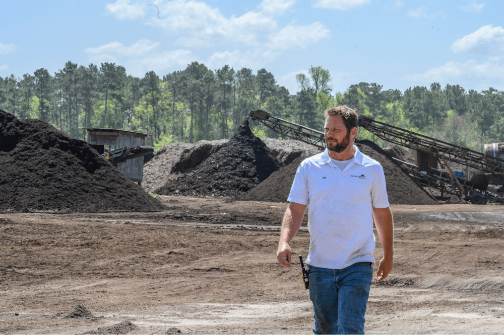 Biologically rich compost, mulch, and organic soil products from Nature’s Way Resources inspired by John Ferguson
