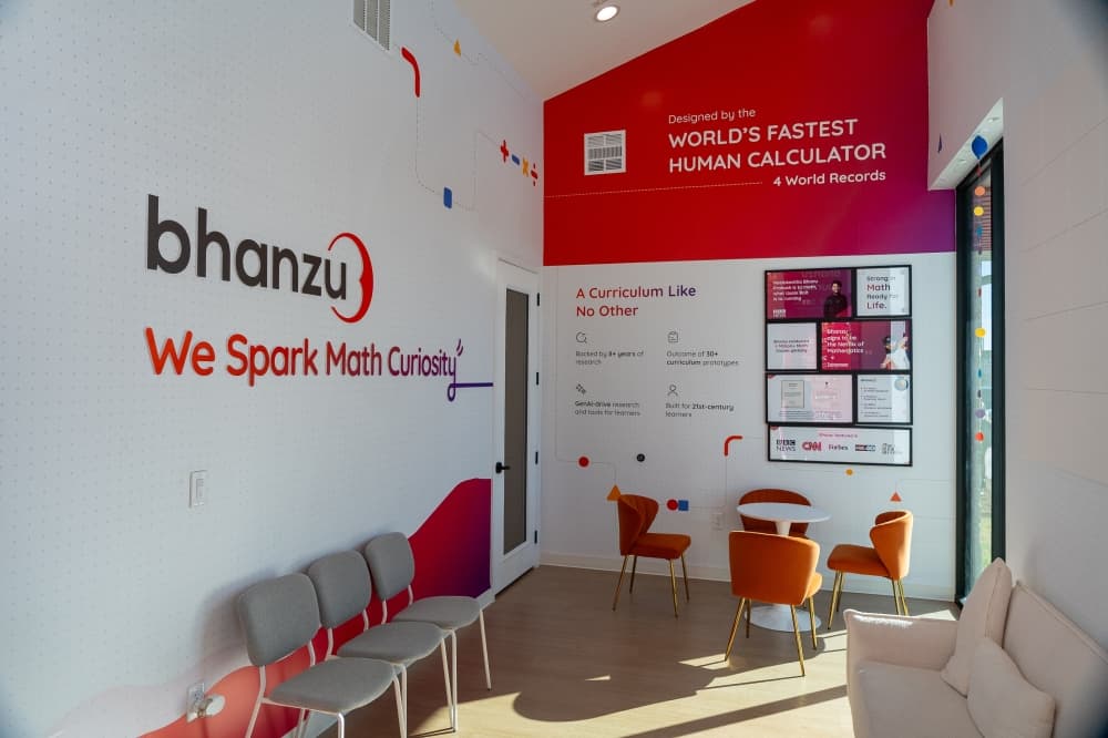 Global online math platform Bhanzu debuts first physical location in McKinney