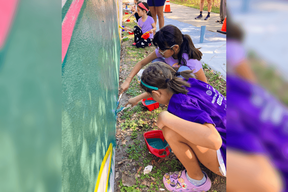 Community members contributing to Daydreams in Bloom