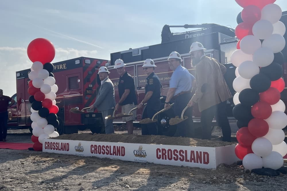 Crews break ground on Fire Station No. 4 in Celina
