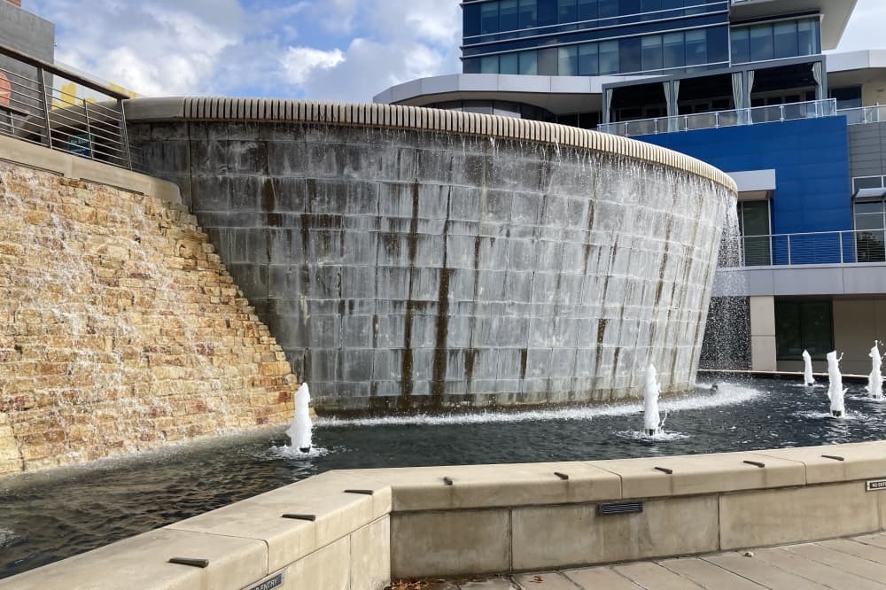 Water fountain, 50th anniversary monument: See updates on 4 projects in The Woodlands