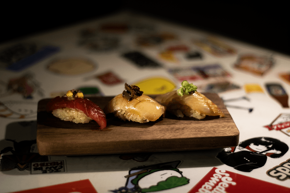 An image of some of the food served. 