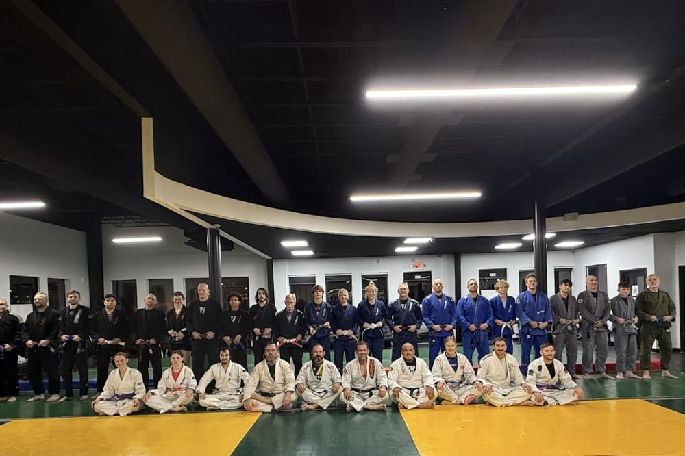 Adult students from Viper Brazilian Jiu-Jitsu