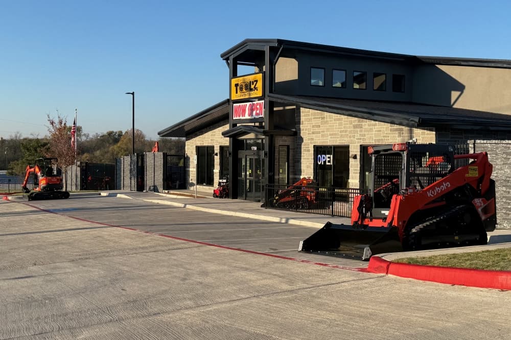 Red Merrell Toolz Equipment Rental offers tool rentals in McKinney