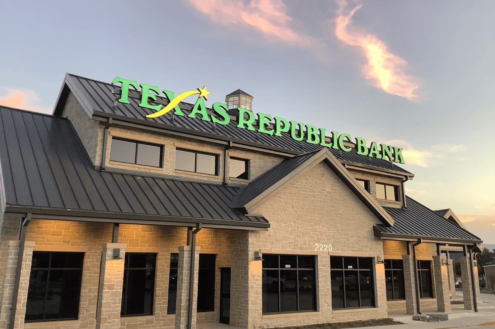 Commercial channel letter signage installation by Priority Signs and Graphics experts